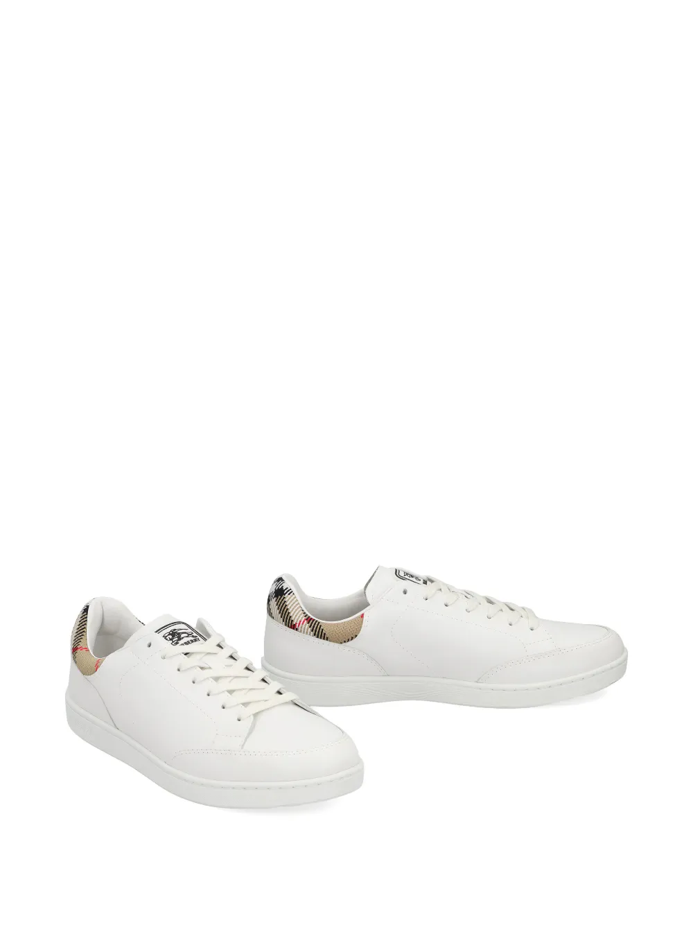 Burberry Set Check sneakers - Wit