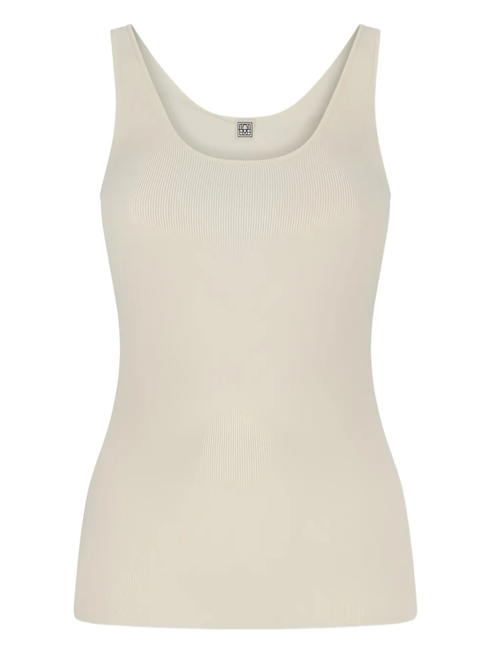 TOTEME scoop-neck tank top - Toni neutri