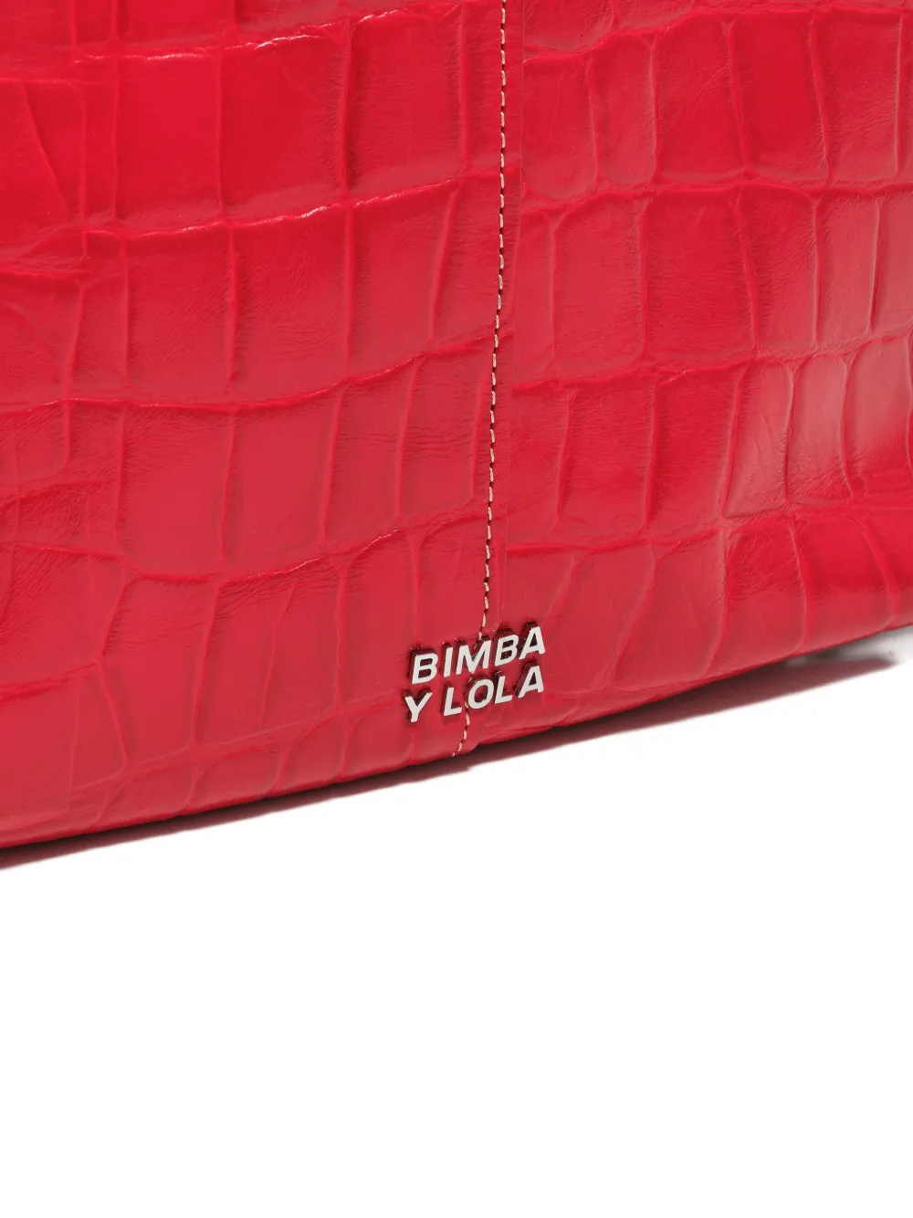 Medium Textured-Leather Tote Bag