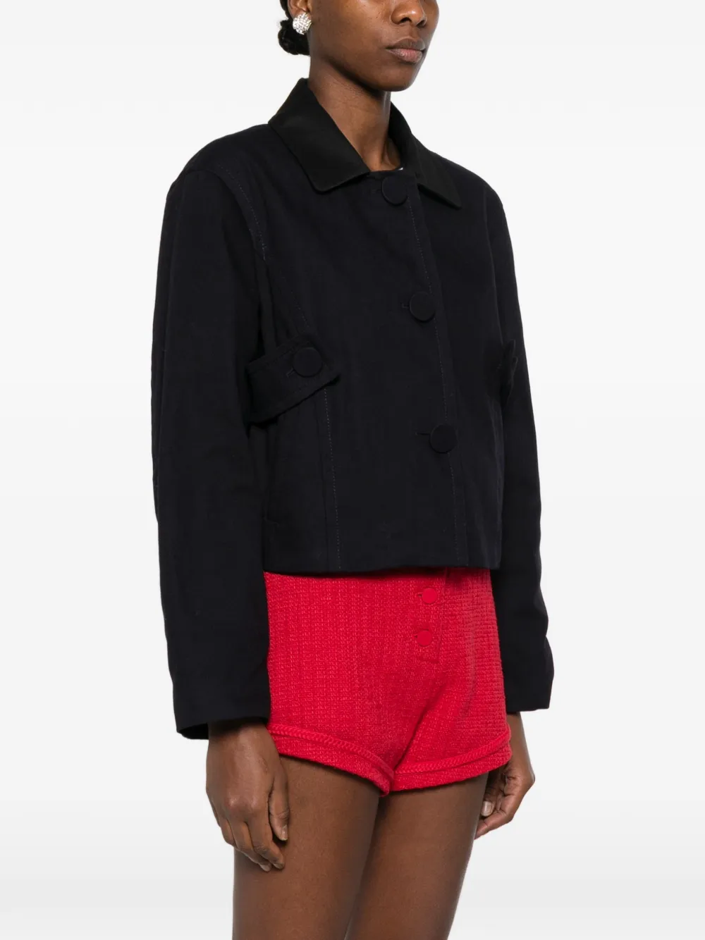  Nº21 Collared Button Jacket - Blue 