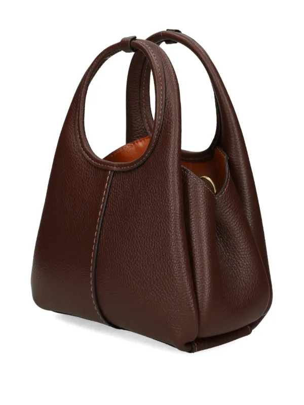 Coach 19 Lana Leather Tote Bag | Brown | FARFETCH RO
