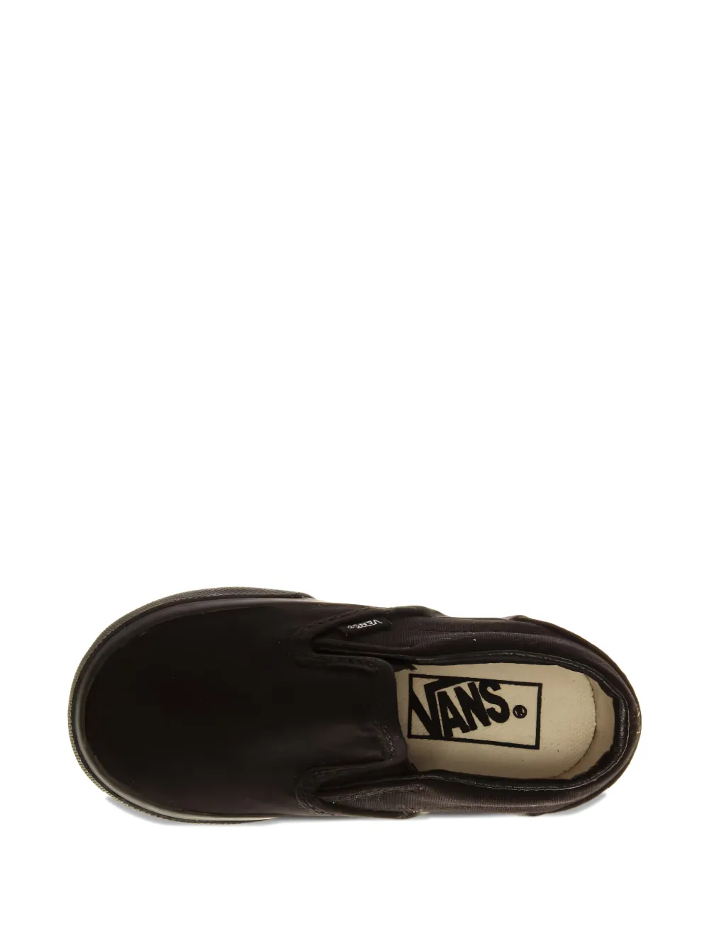 Vans Kids classic slip-on sneakers - Zwart