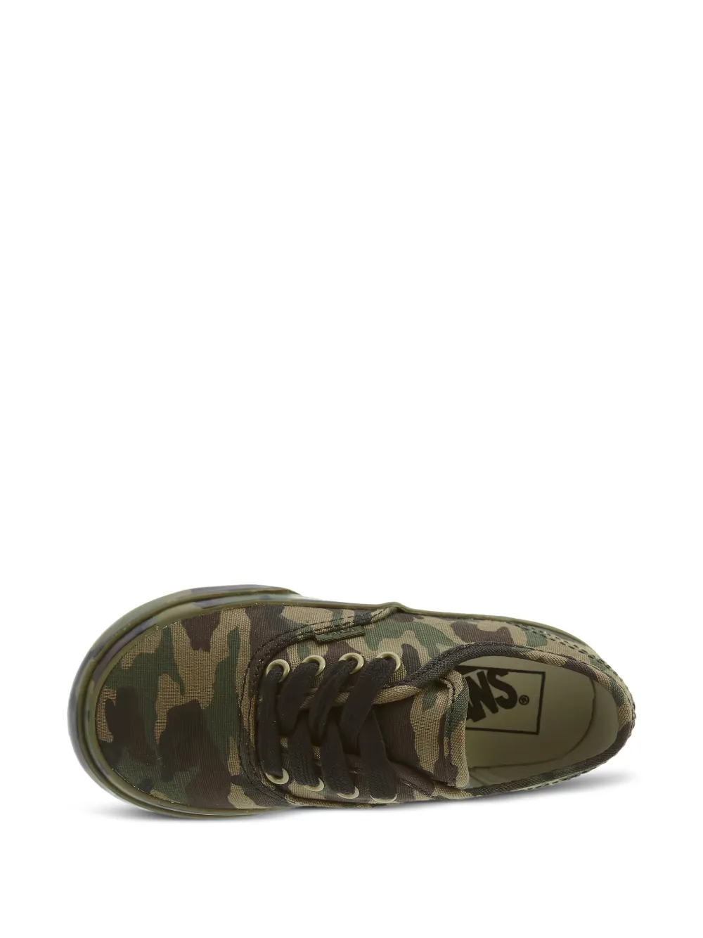 Vans Kids Authentic sneakers met camouflageprint Groen