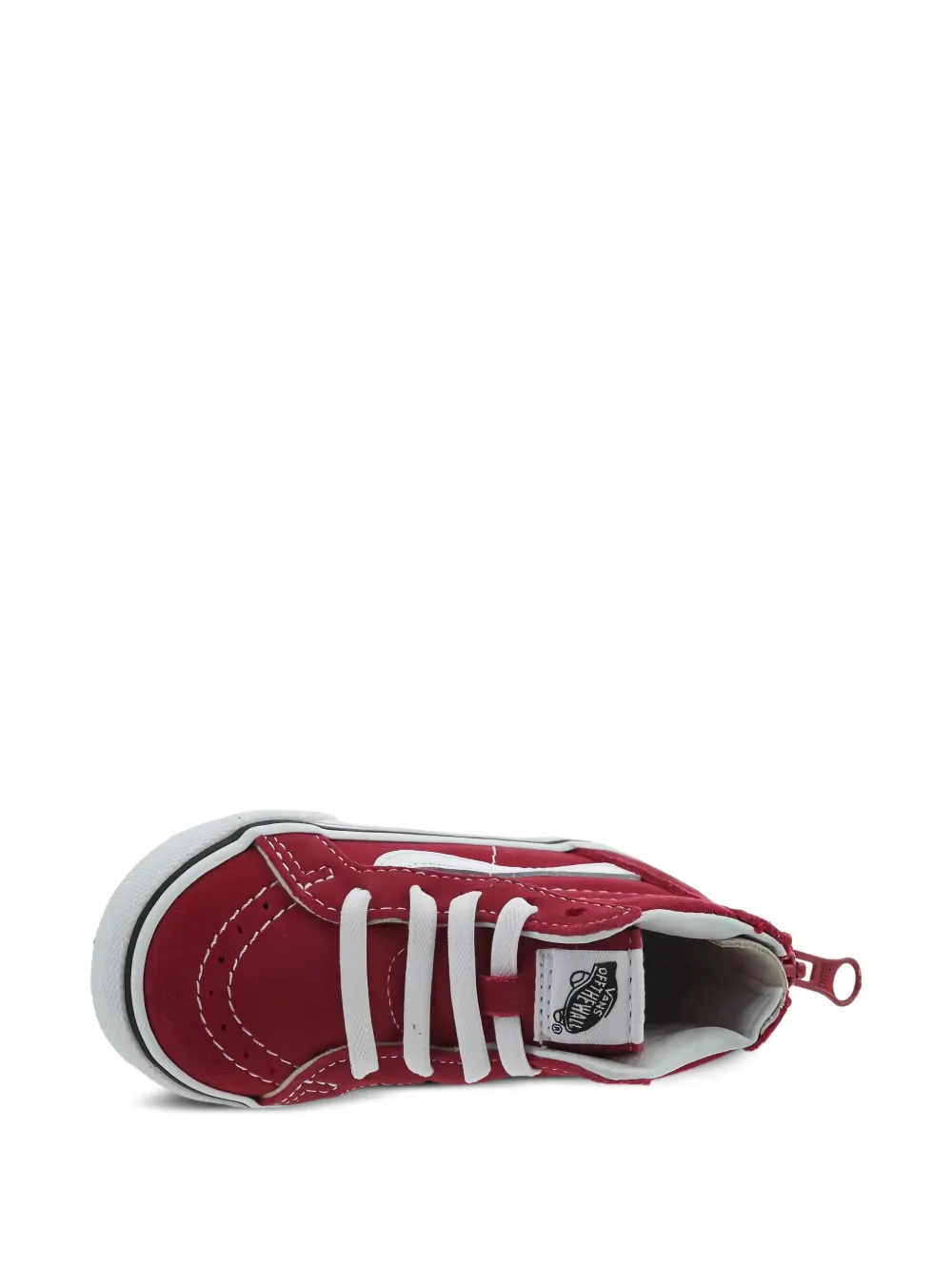 Vans Kids Sk8-Hi sneakers met rits Rood