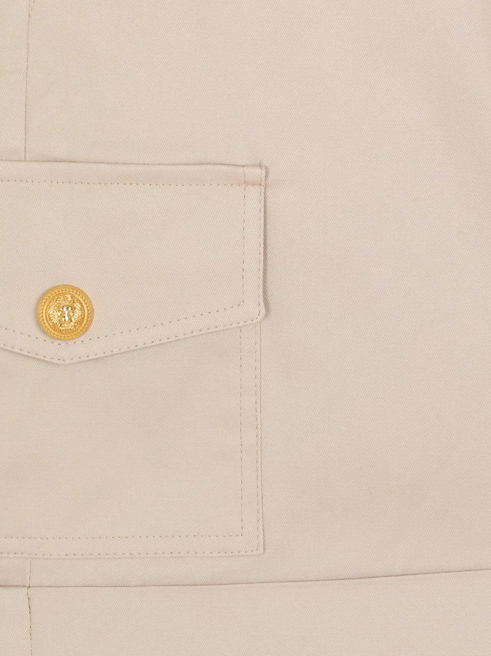  Balmain Kids Cargo Bermuda Shorts - Neutrals 