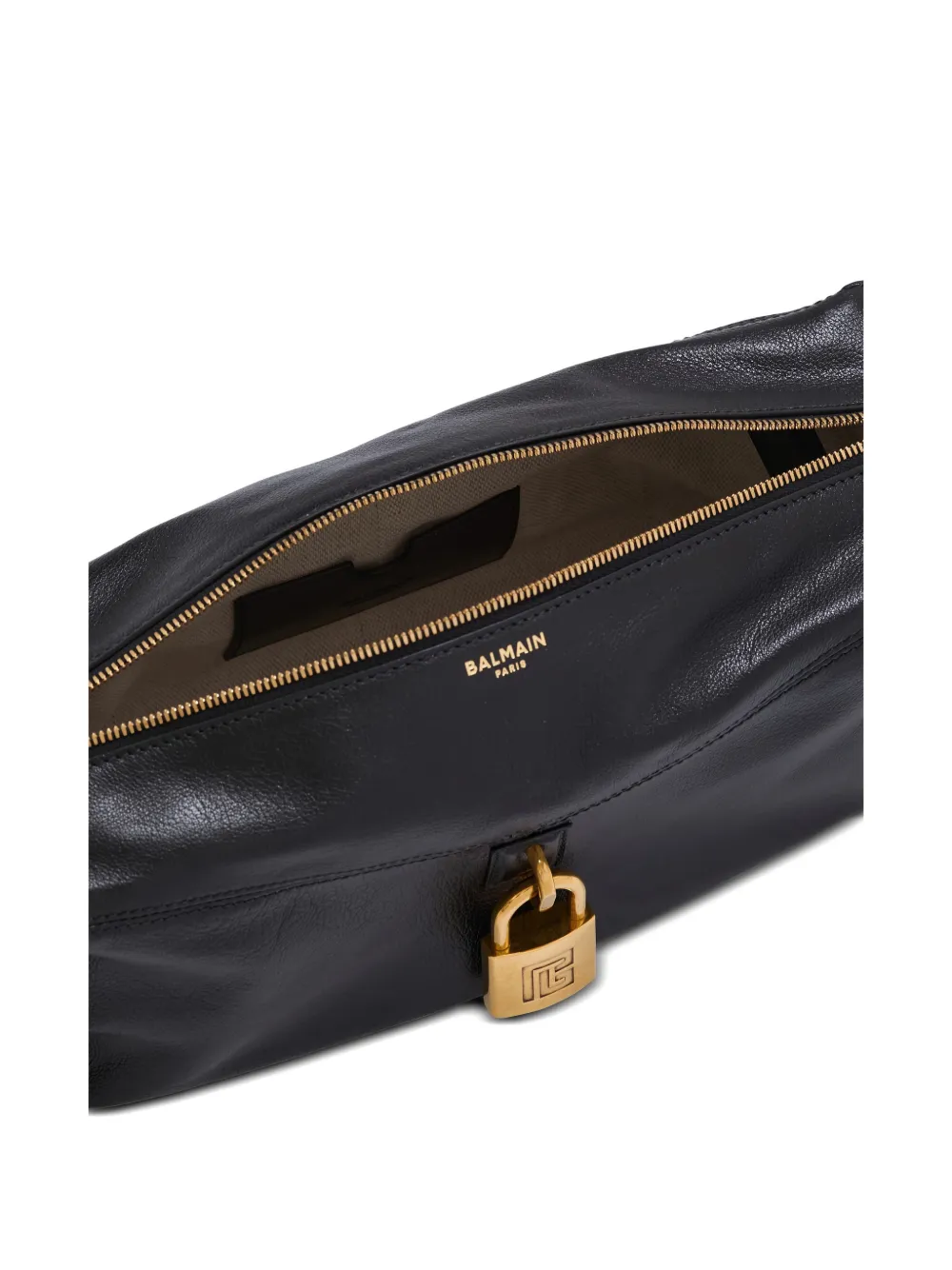 Balmain Pulse schoudertas met hangslot Zwart