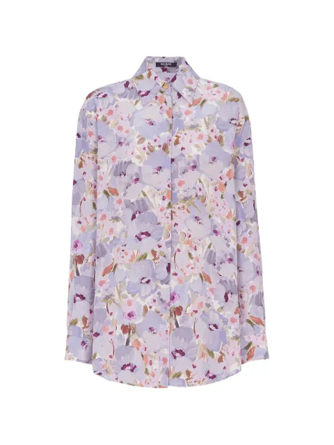 Balmain floral-print shirt