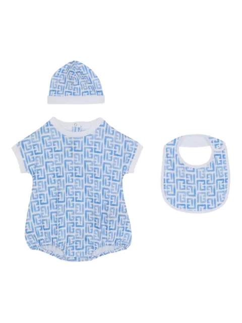 Balmain Kids Tutina con monogramma (3 pezzi)
