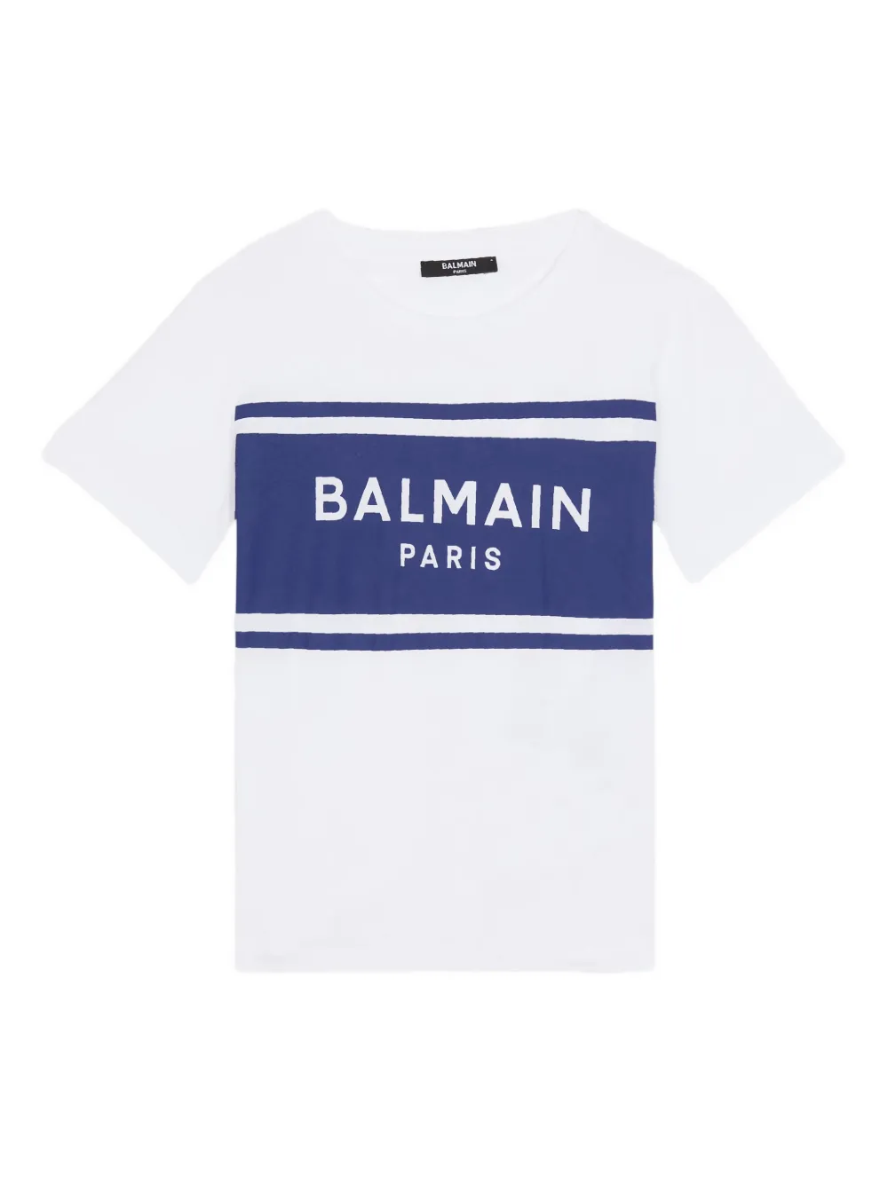 Balmain Kids T-shirt con logo - Bianco