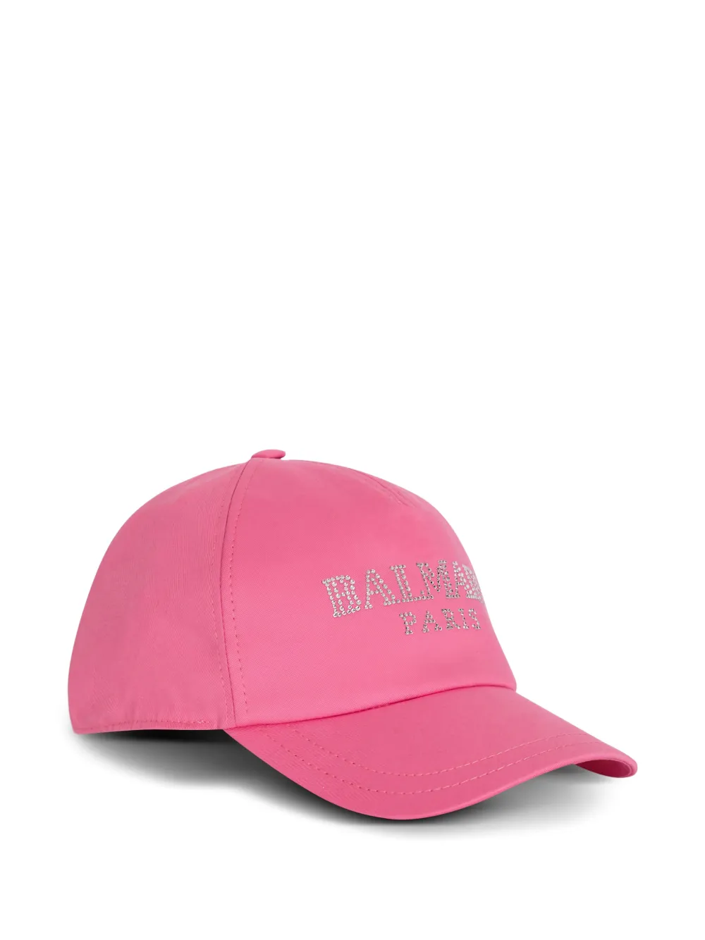  Balmain Kids Rhinestone Cap - Pink 