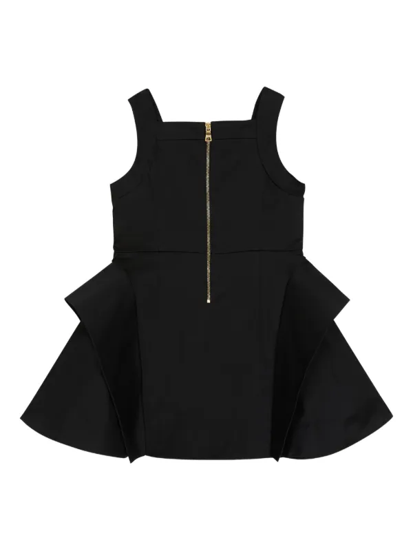 Balmain Kids フレアワンピース | ブラック | FARFETCH JP