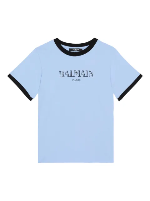 Balmain Kids logo-print T-shirt