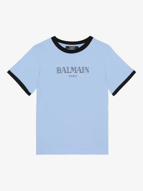 Balmain Kids logo-print T-shirt