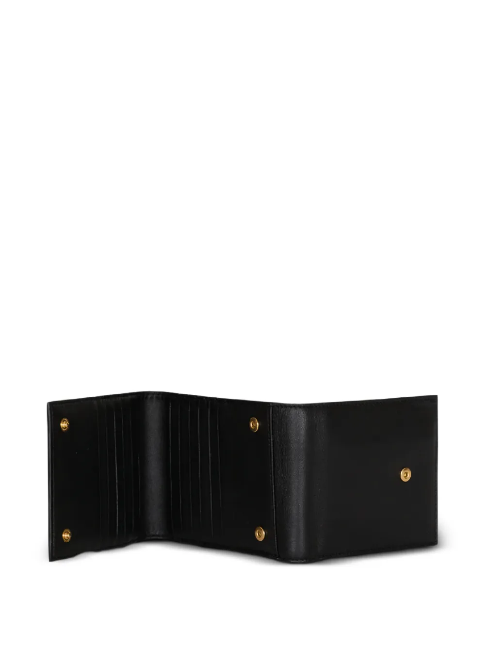 trifold padlock-detail wallet
