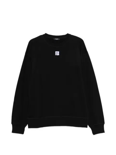 Balmain sweat à logo brodé