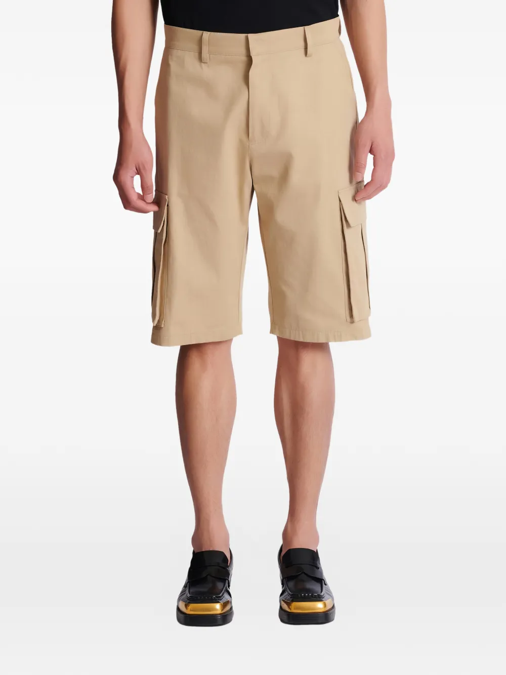 Balmain Cargo shorts Beige