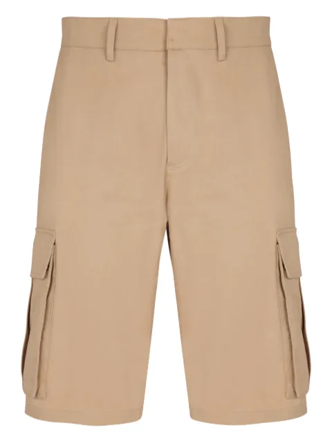 Balmain cotton cargo bermuda shorts