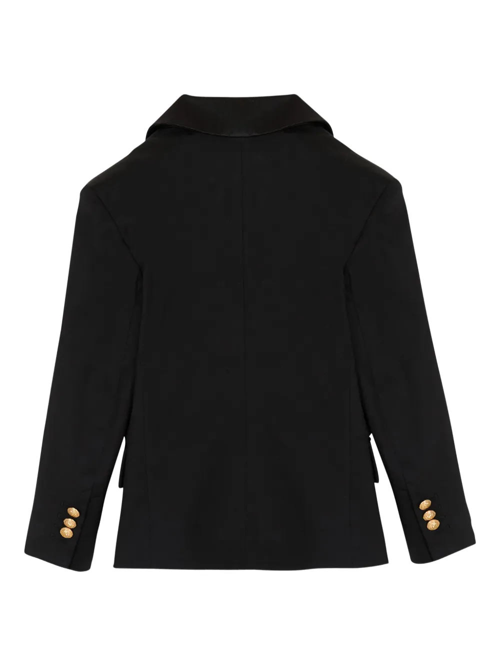  Balmain Kids Double-breasted Blazer - Black 