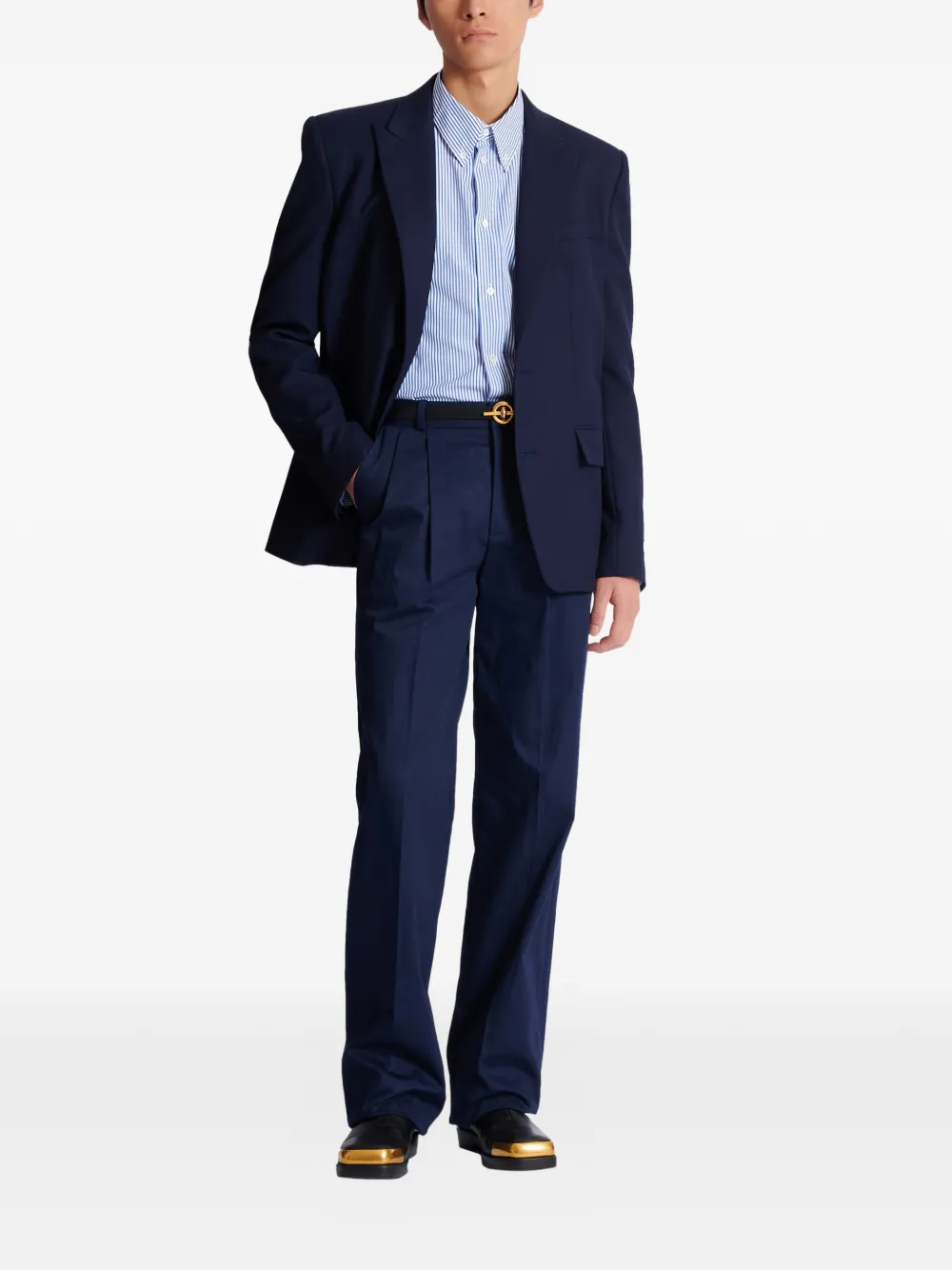 Balmain Broek met details - Blauw