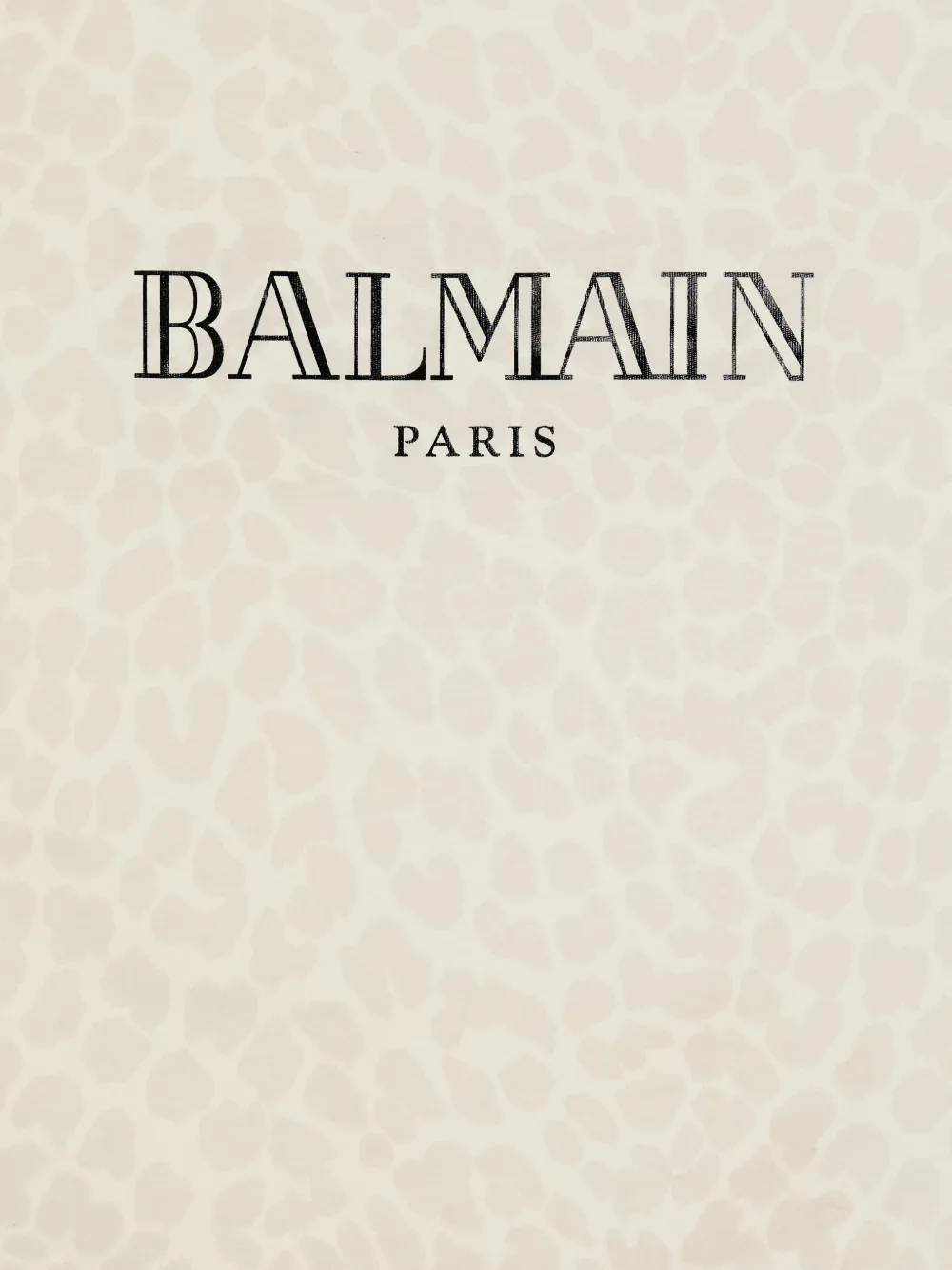  Balmain Kids Manta Con Volantes Bordados - Neutro 