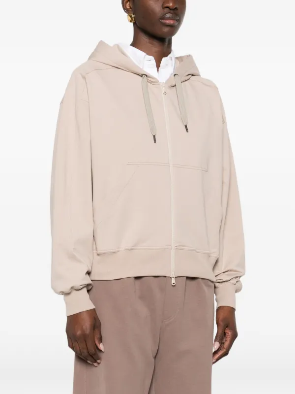 Brunello Cucinelli ジップ パーカー | ニュートラル | FARFETCH JP