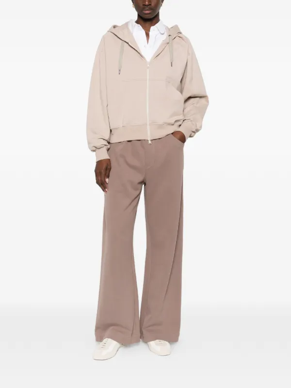 Brunello Cucinelli ジップ パーカー | ニュートラル | FARFETCH JP