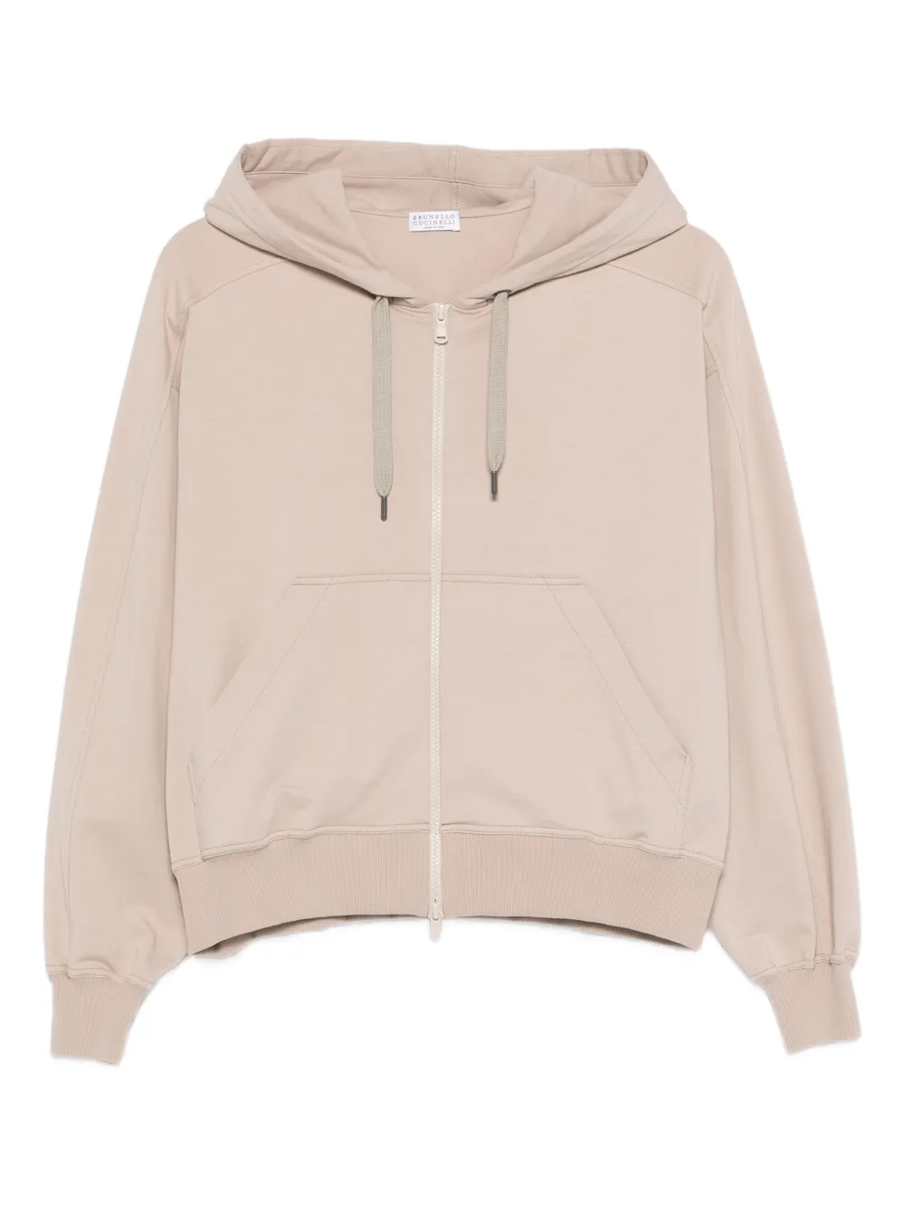 Brunello Cucinelli zip hoodie - Neutrals