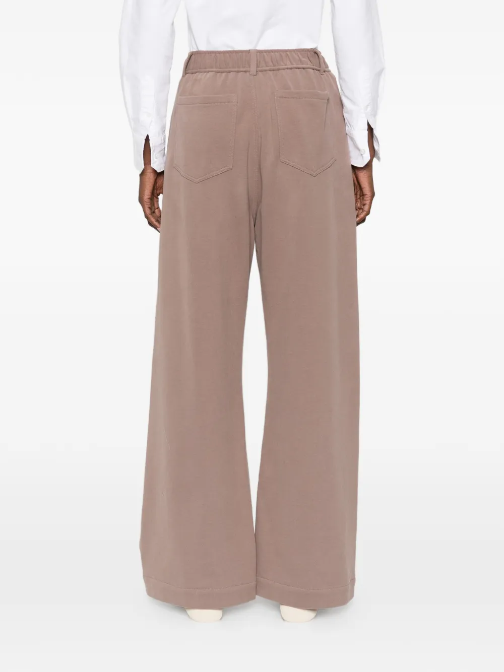 Brunello Cucinelli Broek met zak Bruin