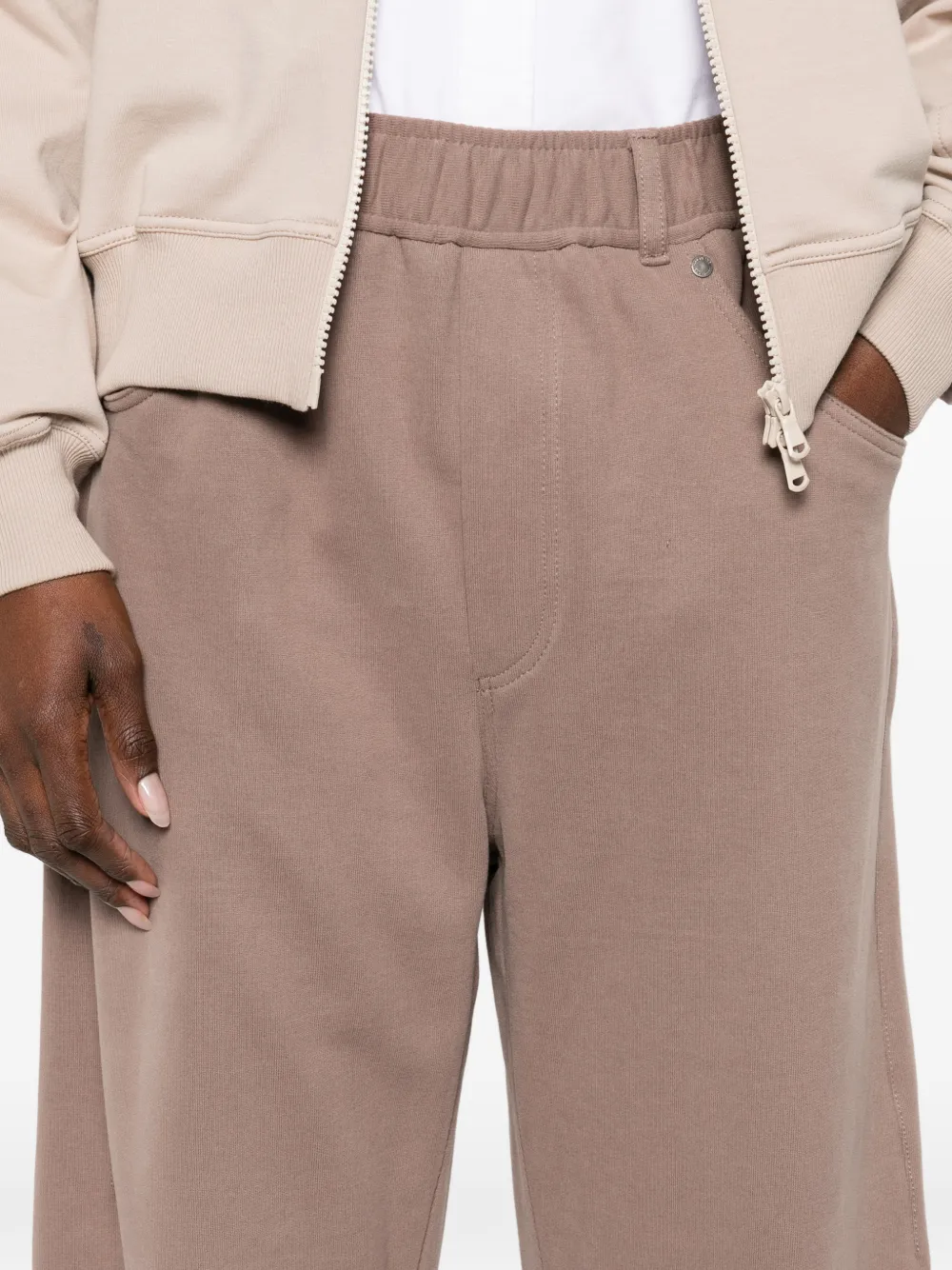 Brunello Cucinelli Broek met zak Bruin