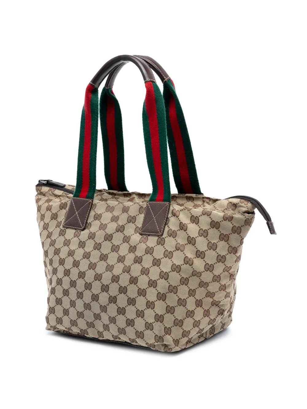 2000-2015 Gg Canvas Web Tote Bag