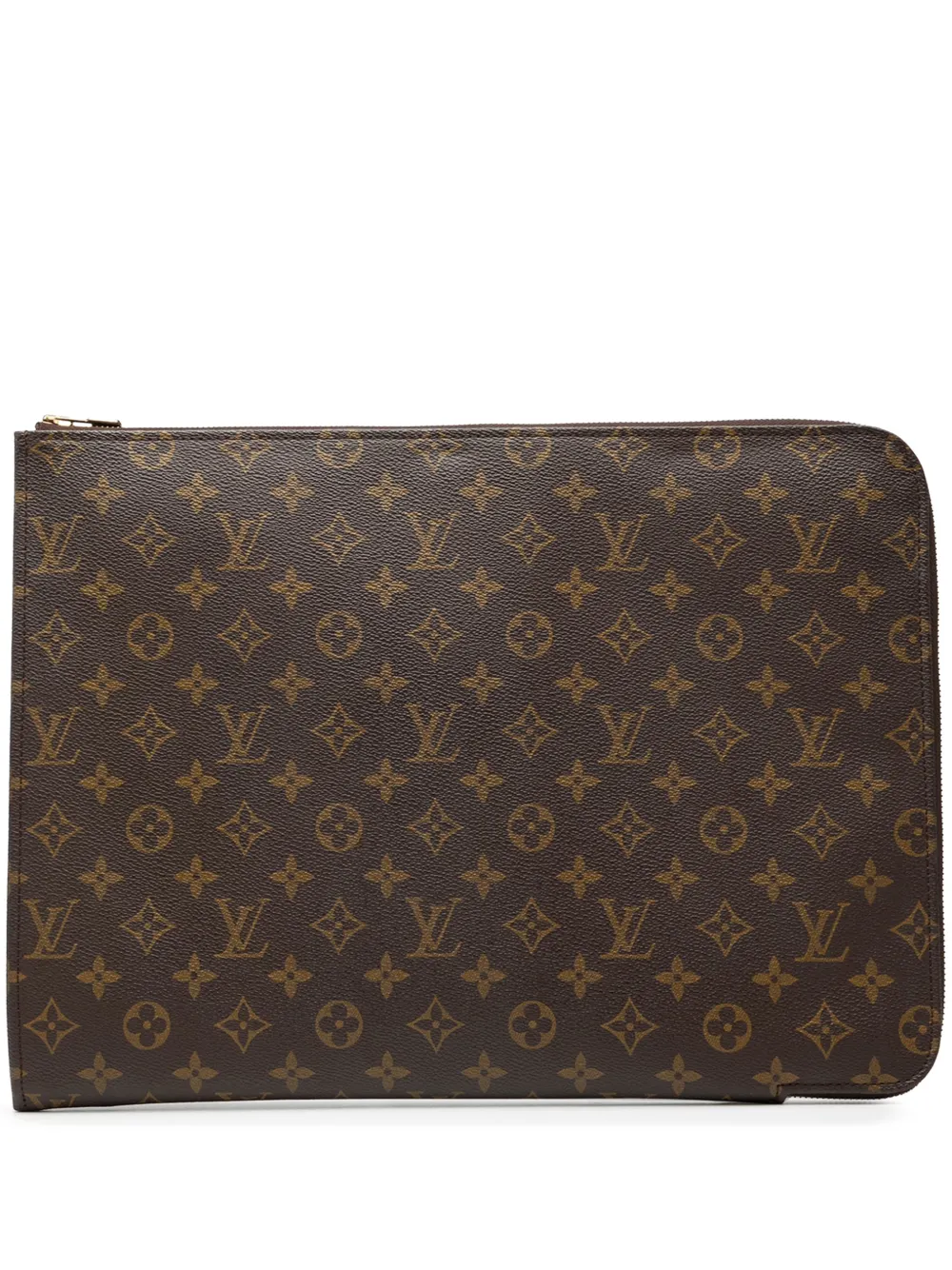 Louis Vuitton Pre-Owned 1991 Monogram Poche Documents Portfolio business bag | Brown | Image 1
