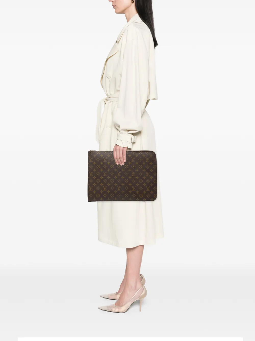 Louis Vuitton Pre-Owned 1991 Monogram Poche Documents Portfolio business bag | Pre-Owned | Image 2