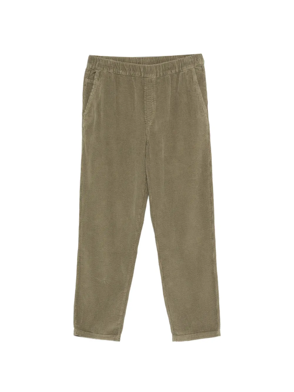 American vintage Cordhose mit elastischem Bund - Grün