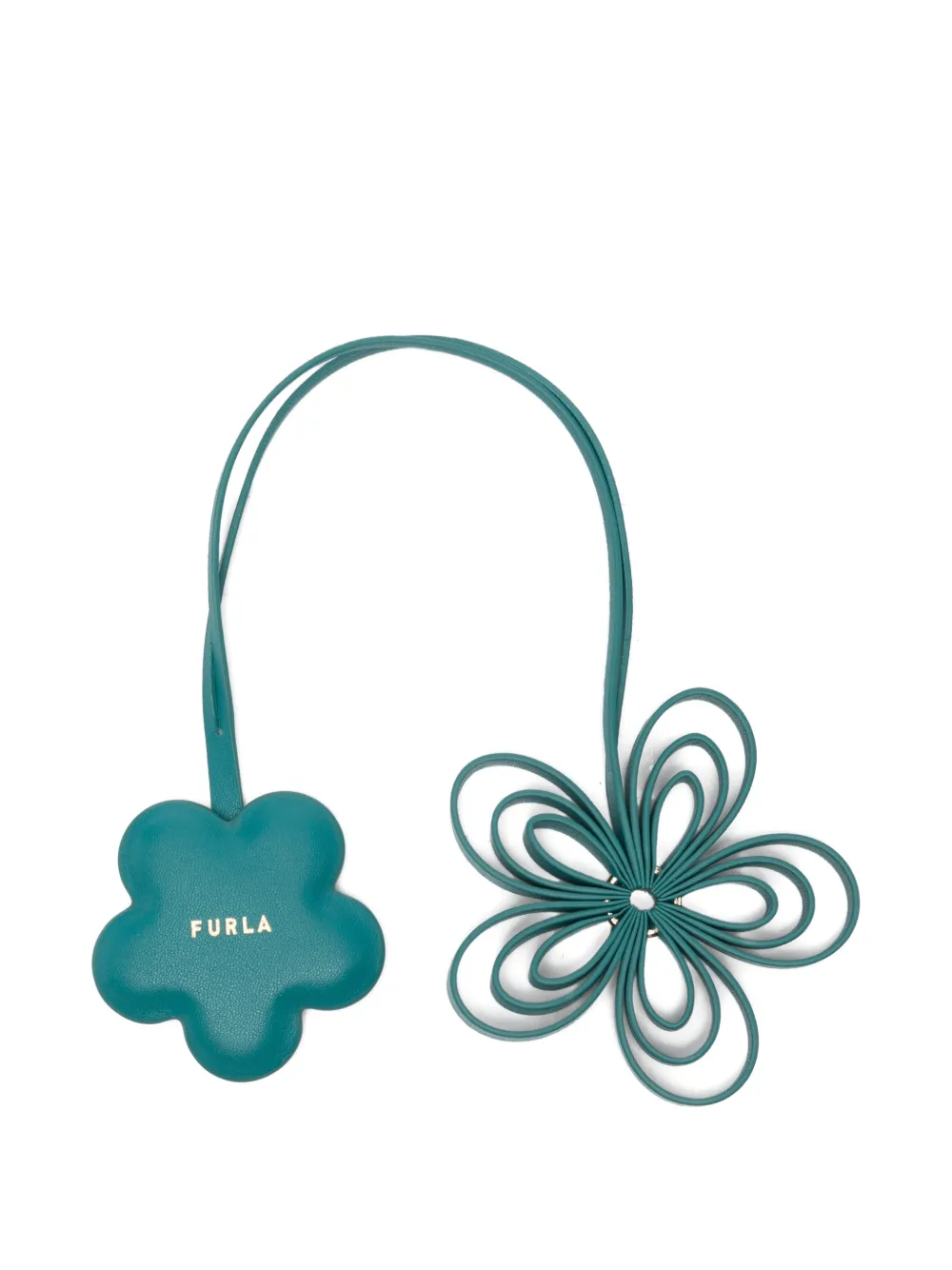 Furla Allegra flower charm - Verde