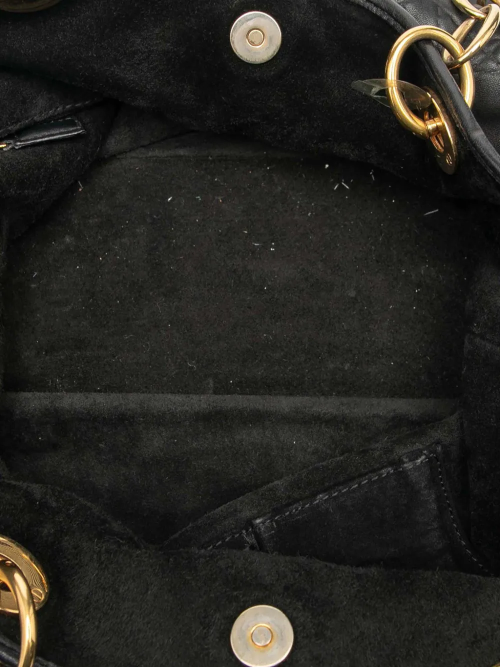 2007 Large Lambskin Cannage Lady Dior Soft Shopping Tote Bag