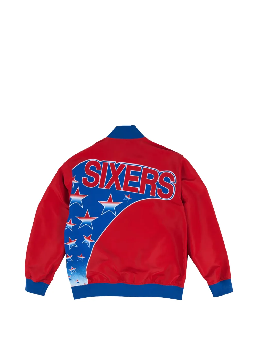  Mitchell & Ness Philadelphia 76ers 1993-94 Lightweight Jacket - Red 