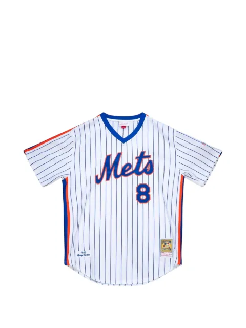 Mitchell & Ness x MLB Gary Carter New York Mets 条纹T恤