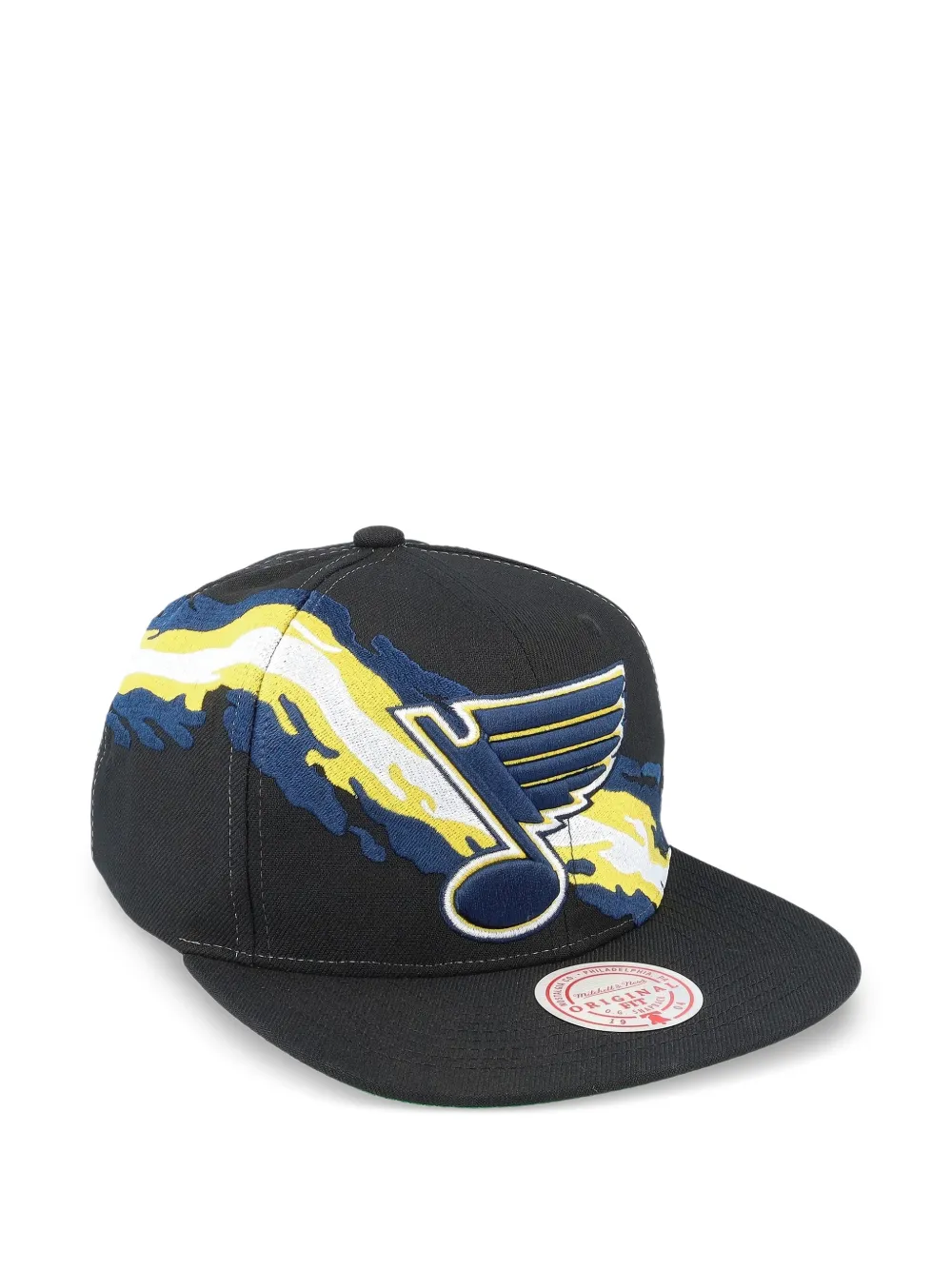 Mitchell & Ness Cappello da baseball St. Louis Blues NHL Vintage Paintbrush - Nero