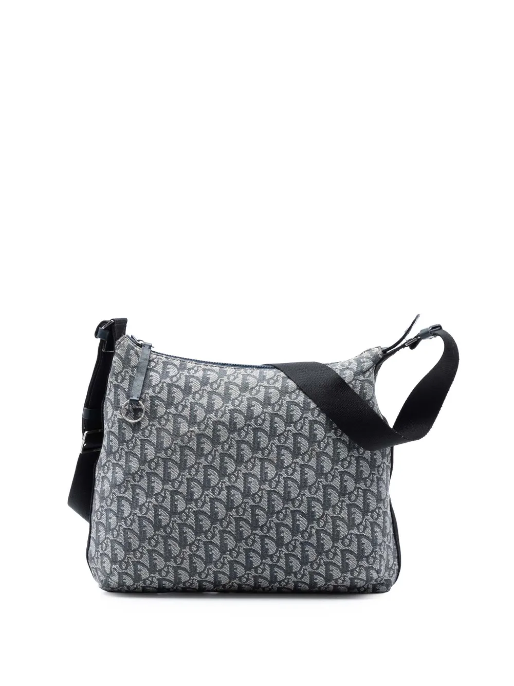 Christian Dior Pre-Owned 2001 Diorissimo Trotter Canvas crossbody bag - Blu