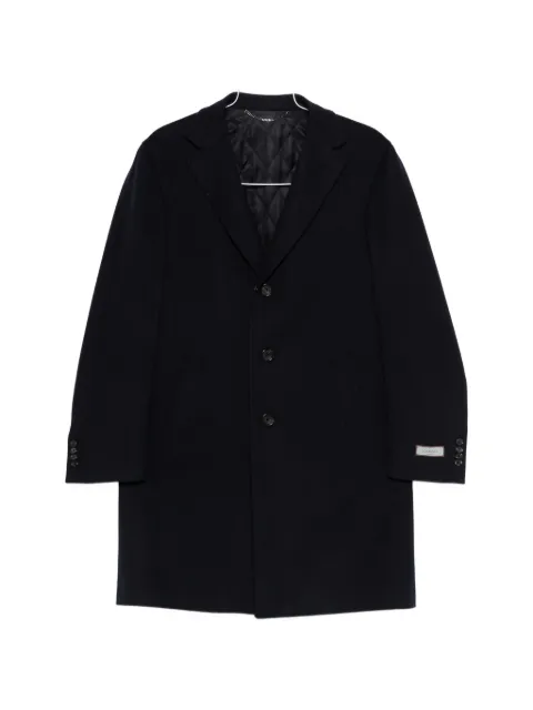 Canali Kei buttoned overcoat