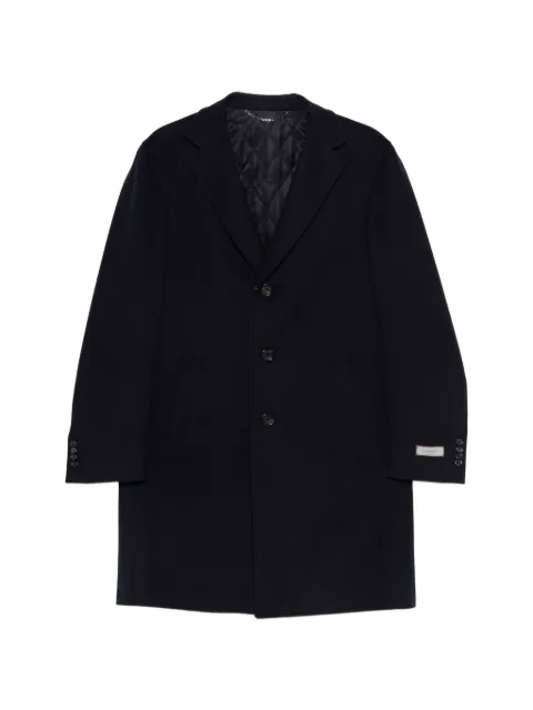 Canali Kei buttoned overcoat
