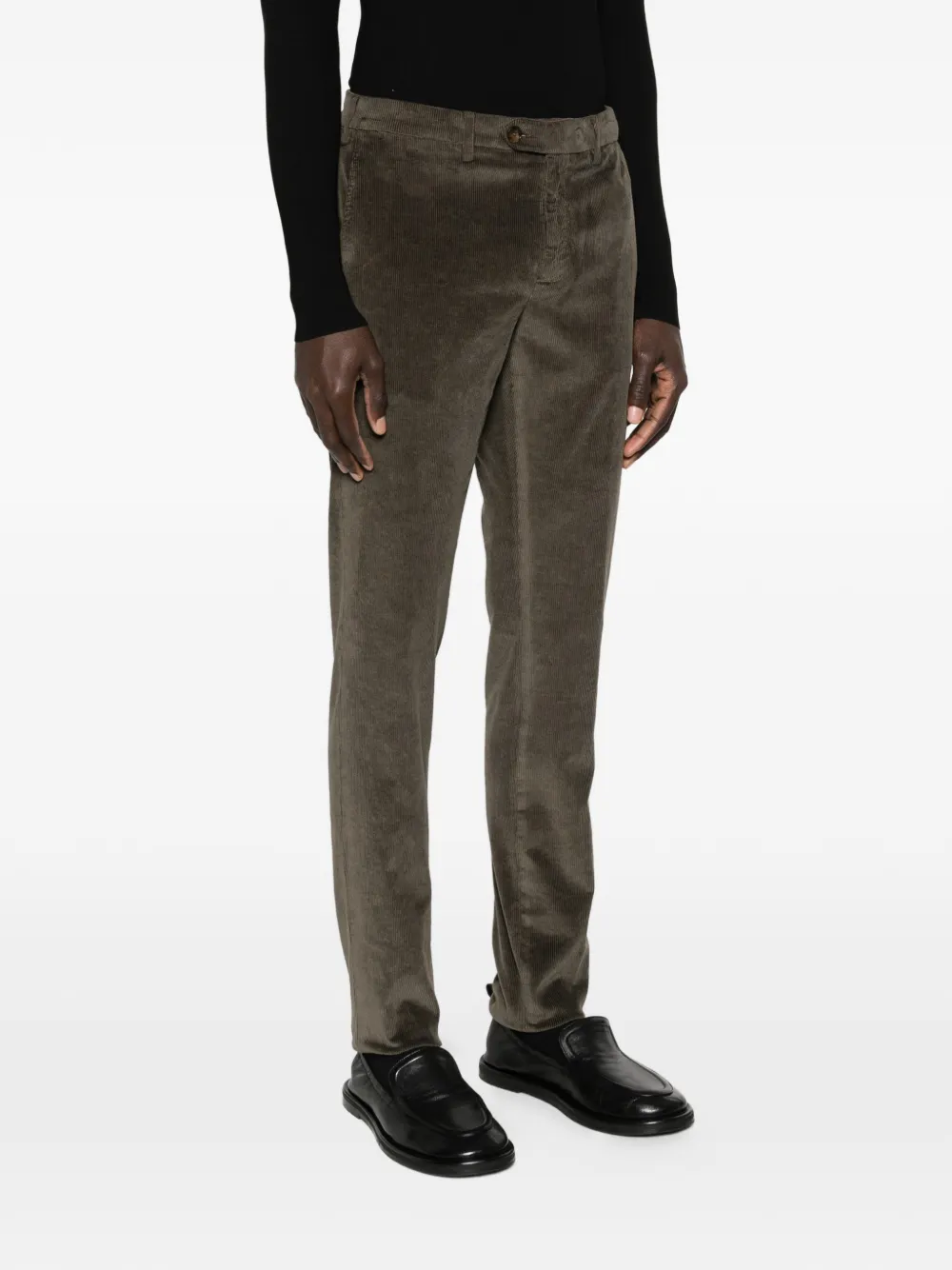 Canali コーデュロイ パンツ | ブラウン | FARFETCH JP