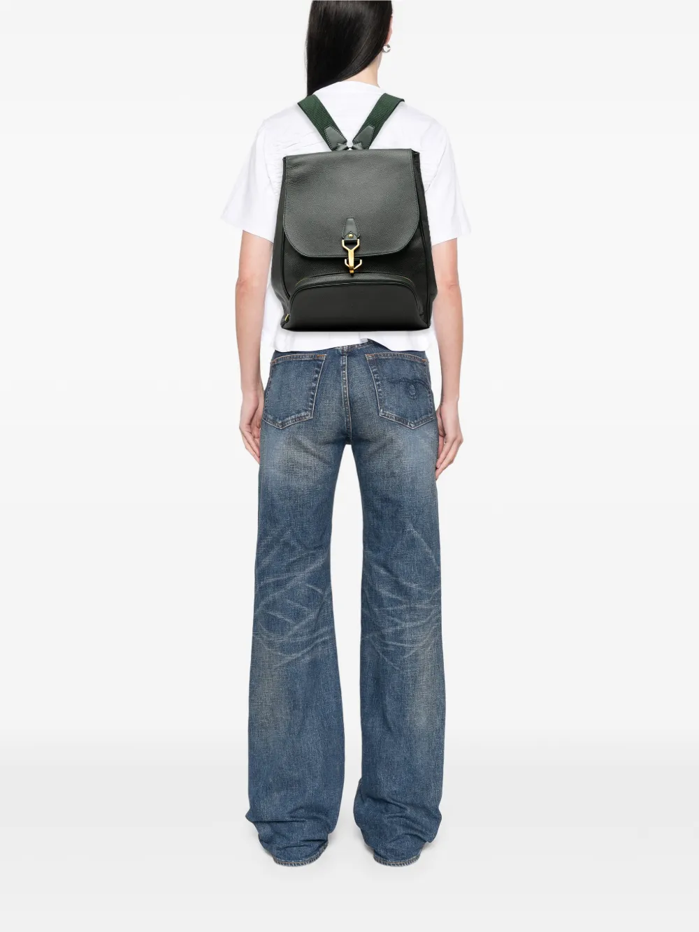 Louis Vuitton Pre-Owned 1998 Taiga Cassiar backpack | Pre-owned | Image 2