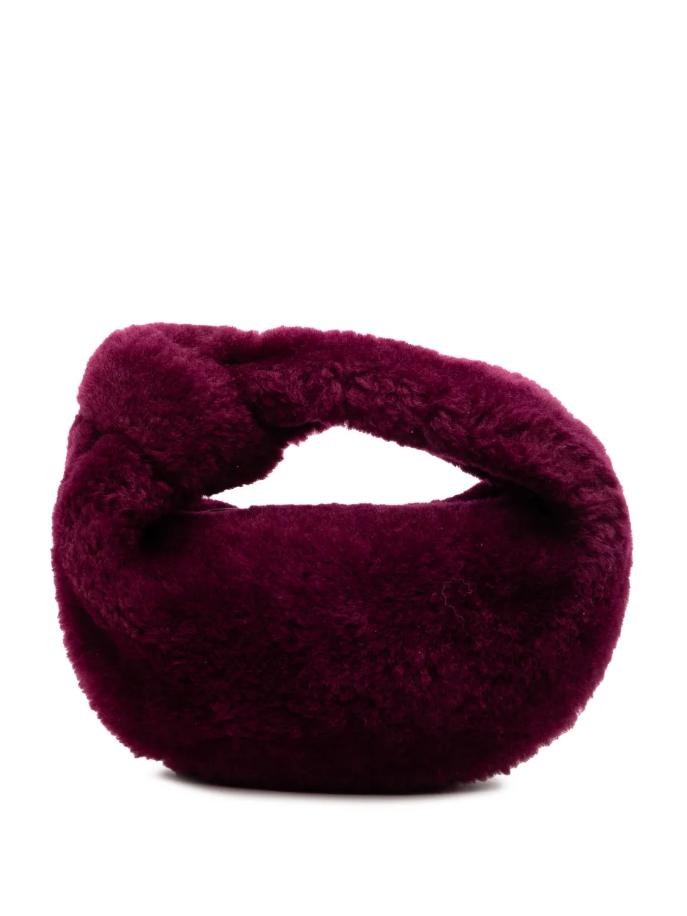 Bottega Veneta Pre-Owned 2012-2025 Mini Shearling Jodie hobo bag - Viola