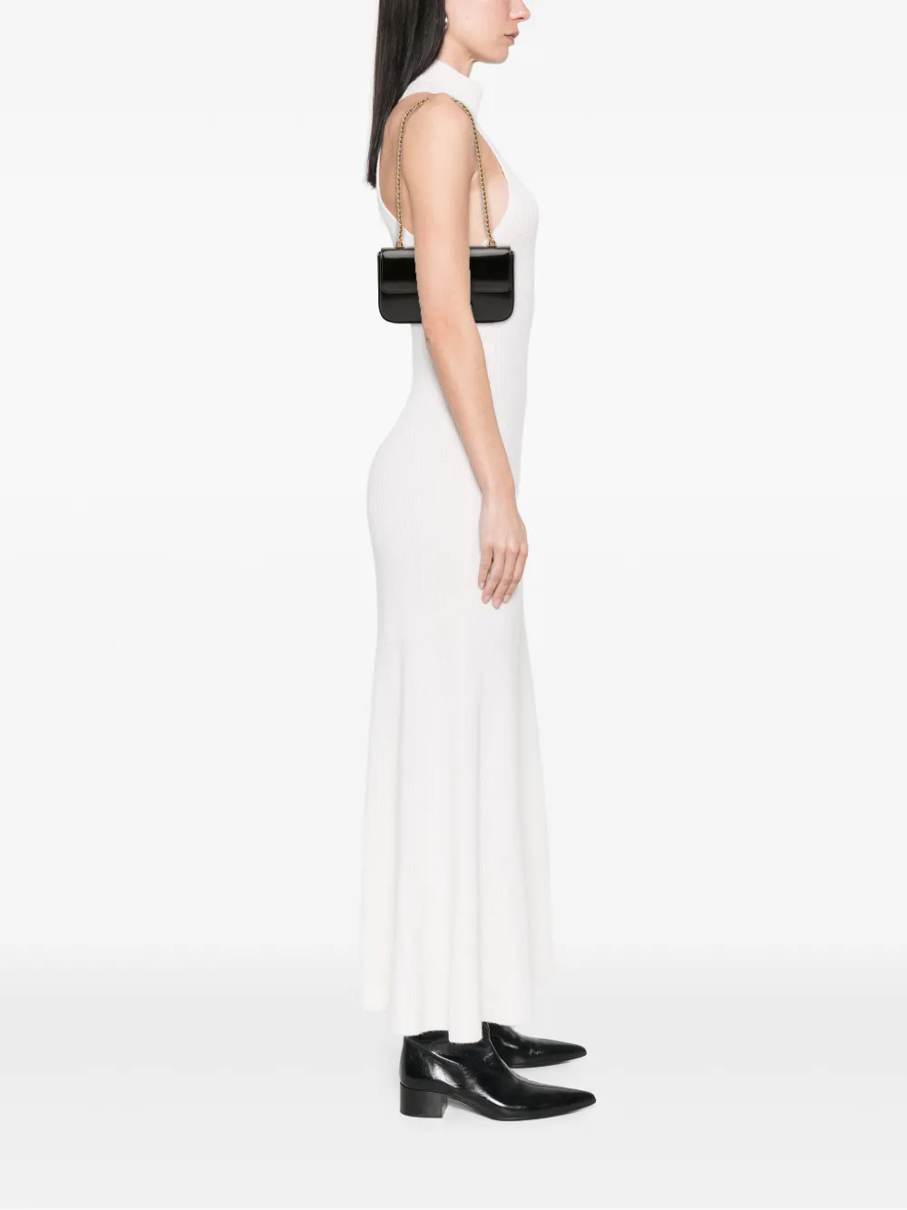 Celine Pre-Owned 2022 Smooth Calfskin Cuir Triomphe Chain shoulder bag | Pre-Owned | Image 2