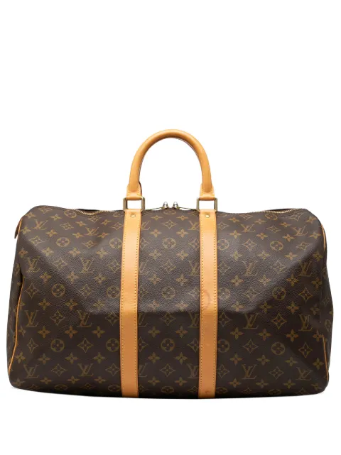 Louis Vuitton Pre-Owned 1998 Monogram Keepall Reisetasche 45cm