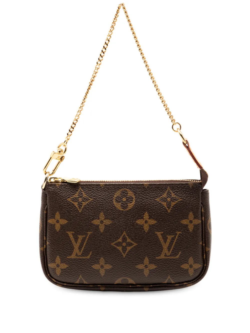 Louis Vuitton Pre-Owned 2010 Monogram Mini Pochette Accessoires handbag - Marrone