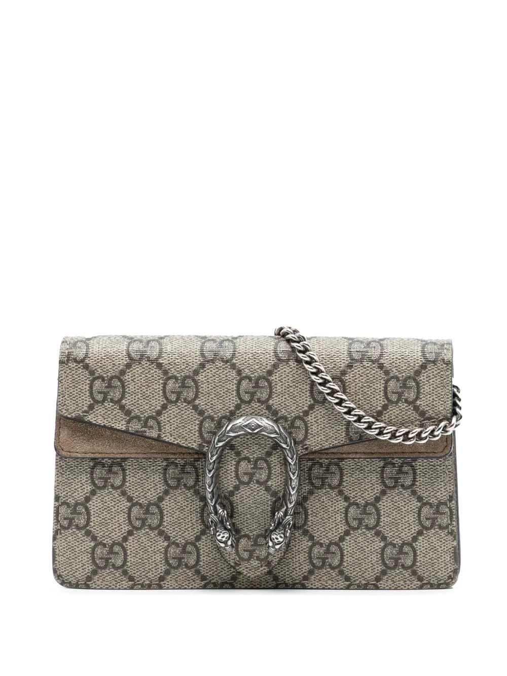 Gucci Pre-Owned Borsa a tracolla Dionysus mini in tessuto GG Supreme 2016-2025 - Marrone