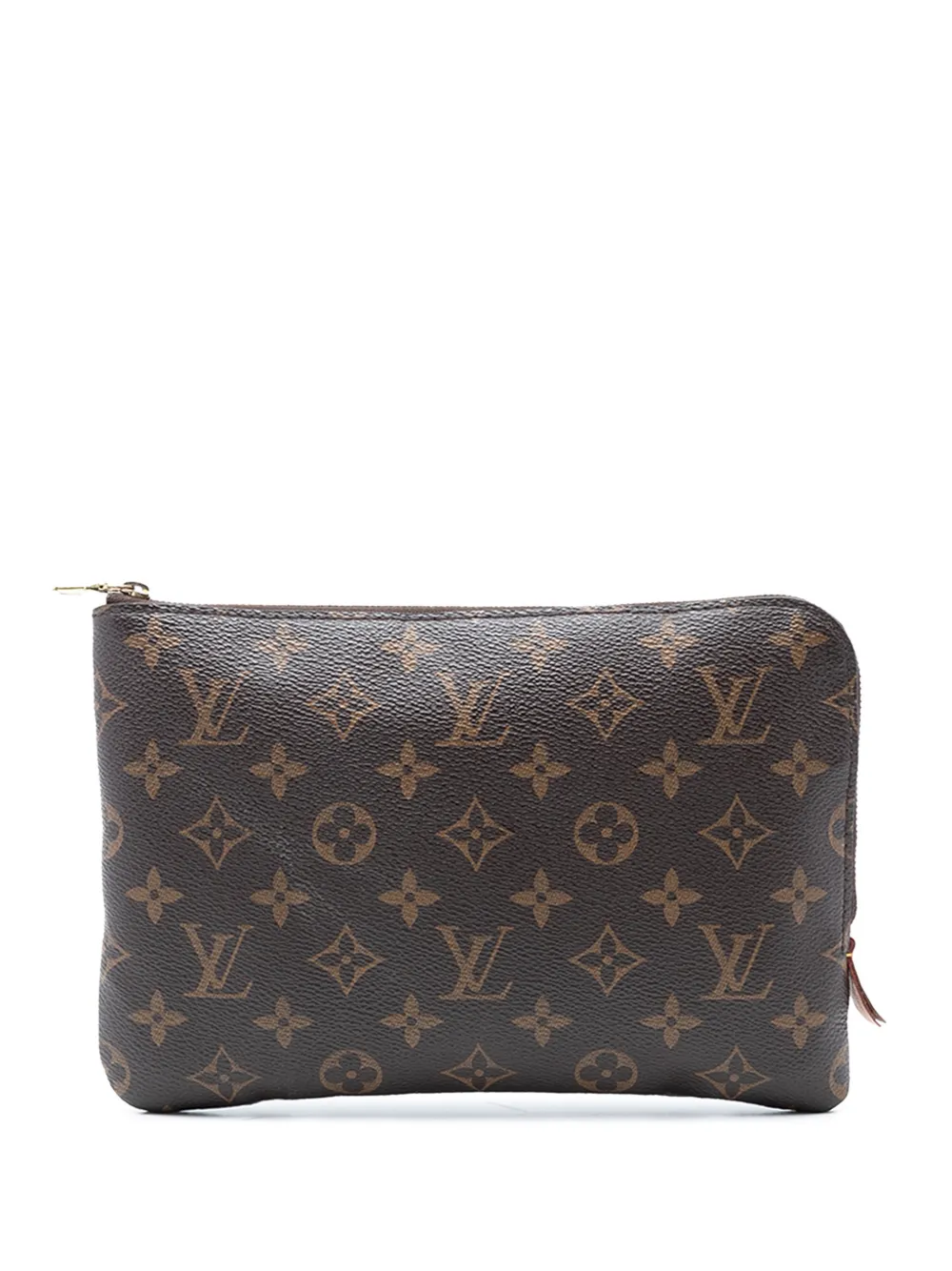 Louis Vuitton Pre-Owned 2018 Monogram Etui Voyageur PM clutch bag - Braun