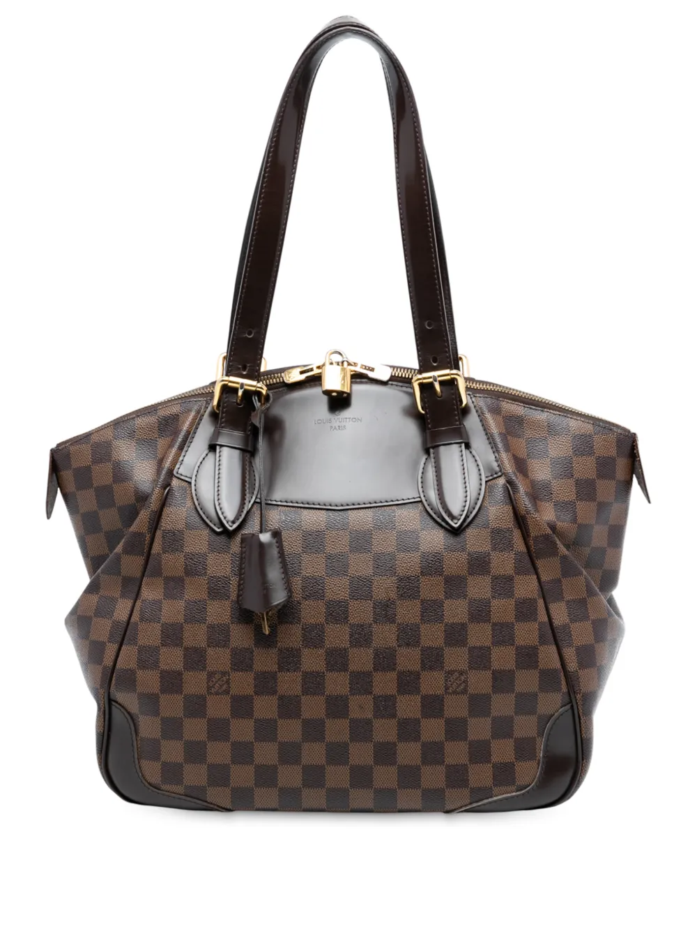 Louis Vuitton Pre-Owned 2011 Damier Ebene Verona GM shoulder bag - Marrone